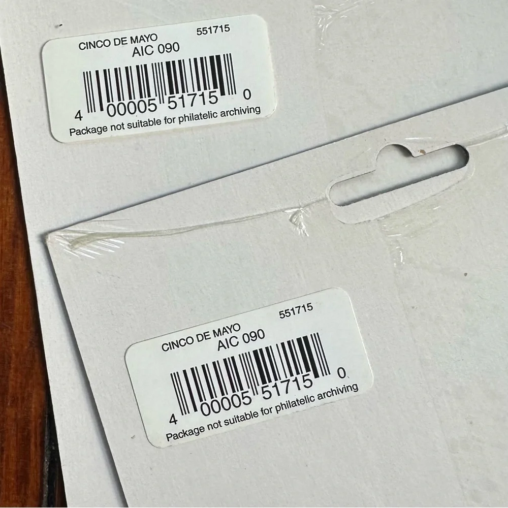 NOS NIP Vintage 1997 USPS Cinco de Mayo .33 stamp sheets x2 sealed